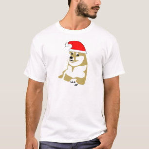 T-shirt de doge wouah de meme Noël très un tel casquette