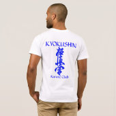 T-shirt de Dojo de Kyokushin Edmonton (Dos entier)