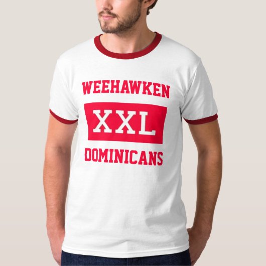 T-shirt de Dominicains de Weehawken (Devant)