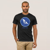 T-shirt de Don Quichotte de pidgin "de trou de (Devant entier)