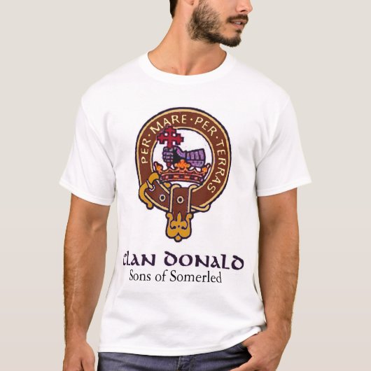 T-shirt de Donald de clan (Devant)