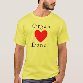 T-shirt de donateur d'organe