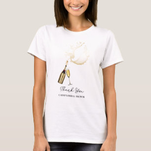 T-shirt de douche de mariée personnalisé Brunch & 