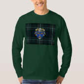 T-shirt de douille de clan de Ferguson long (Devant)
