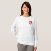 T-shirt de douille de la Division des mamans (Devant entier)