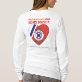 T-shirt de douille de la Division des mamans (Dos)