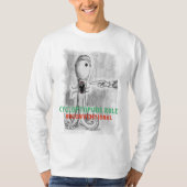T-shirt de douille "de règle de Cycloptopods long" (Devant)