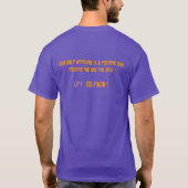 T-shirt de douille de sports de panthères de (Dos)