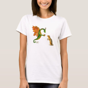 T-shirt de dragon de chêne