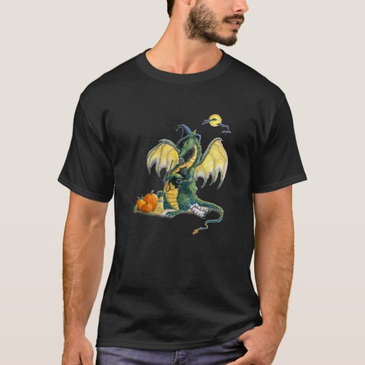 T-shirt de dragon de Halloween (Devant)