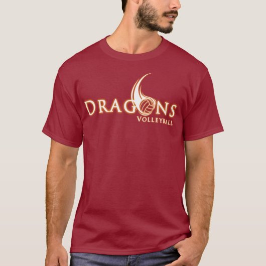 T-shirt de dragons (Devant)