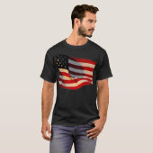 T-shirt de drapeau américain (Devant entier)