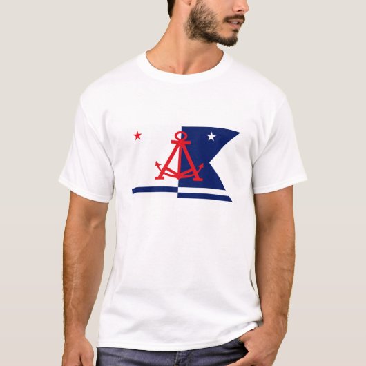 T-shirt de drapeau d'Alameda (Devant)