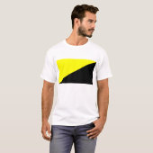 T-shirt de drapeau d'Anarcho-Capitaliste (Devant entier)