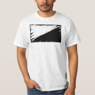 T-shirt de drapeau d'Anarcho-pacifisme