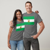 T-shirt de drapeau d'Andalousie (Unisexe)
