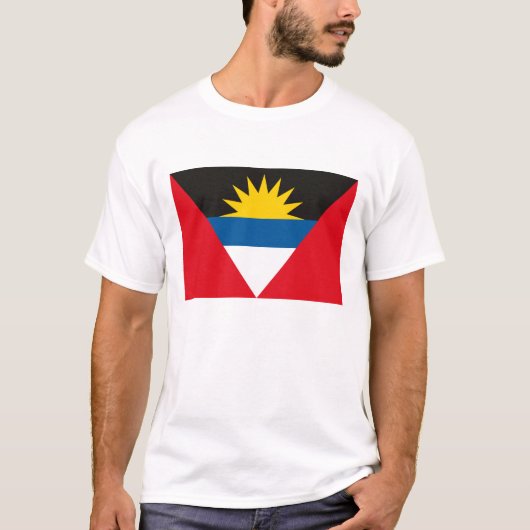 T-shirt de drapeau d'Antigua-et-Barbuda (Devant)