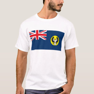 T-shirt de drapeau d'Australie du sud
