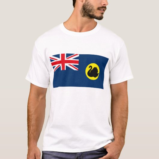 T-shirt de drapeau d'Australie occidentale (Devant)