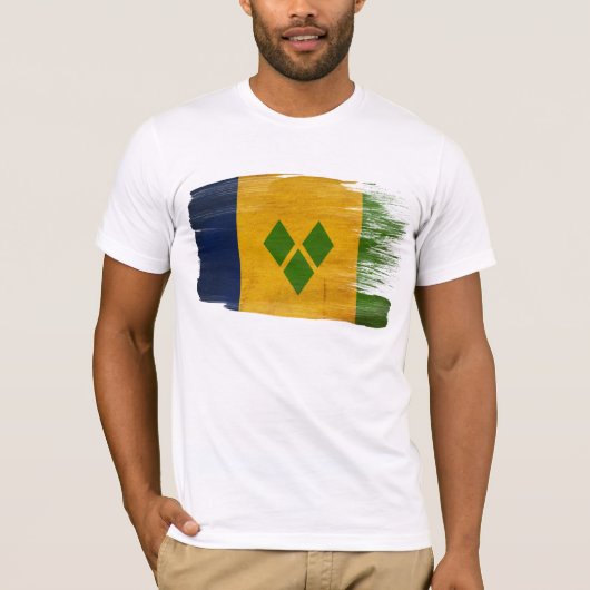 T-shirt de drapeau de (Devant)