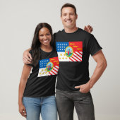 T-shirt de drapeau de Detroit (Unisexe)