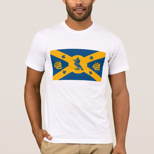 T-shirt de drapeau de Halifax (Devant)