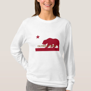 T-shirt de drapeau de la Californie - variante de