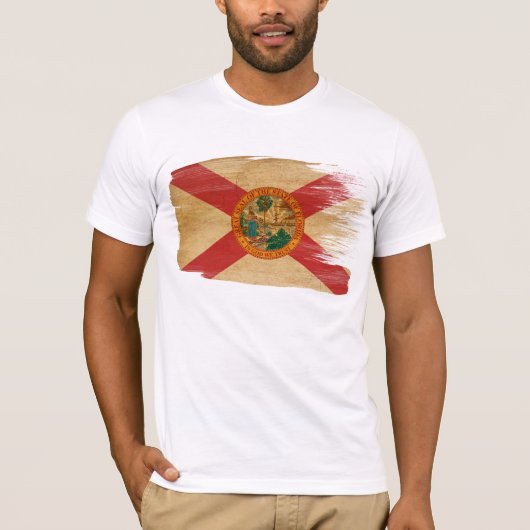 T-shirt de drapeau de la Floride (Devant)