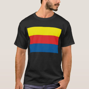 T-shirt de drapeau de la Hollande-Septentrionale