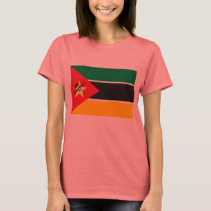 T-shirt de drapeau de la Mozambique