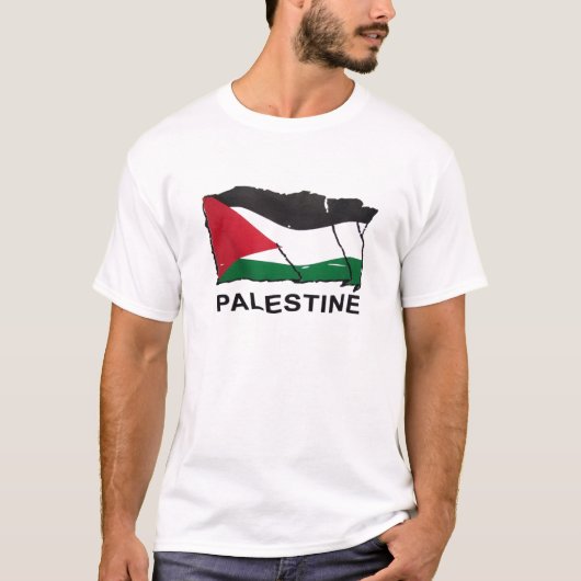 T-shirt de drapeau de la Palestine (Devant)