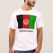 T-shirt de drapeau de l'Afghanistan (Devant)