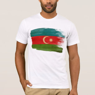 T-shirt de drapeau de l'Azerbaïdjan