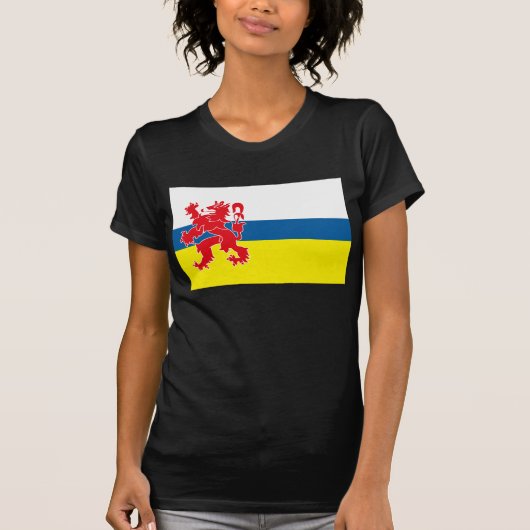 T-shirt de drapeau de Limbourg (Devant)