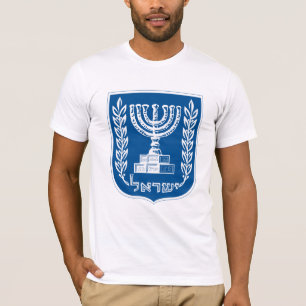 T-shirt de drapeau de l'Israël