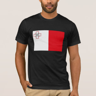 T-shirt de drapeau de Malte
