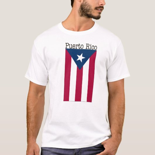 T-shirt de drapeau de Porto Rico (Devant)