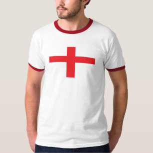 T-shirt de drapeau de St George
