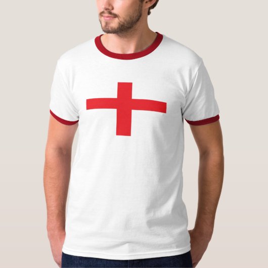 T-shirt de drapeau de St George (Devant)