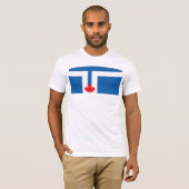 T-shirt de drapeau de Toronto (Devant entier)