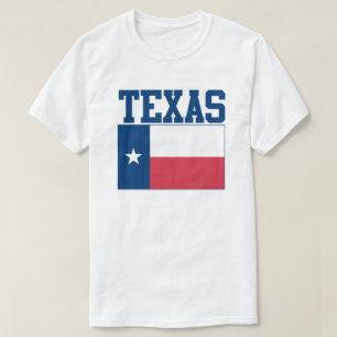 T-shirt de drapeau d'état du Texas