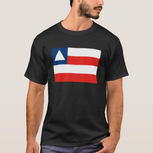 T-shirt de drapeau du Bahia (Devant)