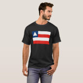 T-shirt de drapeau du Bahia (Devant entier)