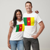 T-shirt de drapeau du Cameroun (Unisexe)