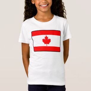 T-shirt de drapeau du Canada
