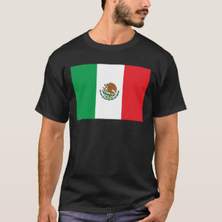 T-shirt de drapeau du Mexique