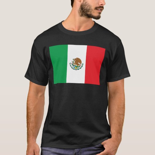 T-shirt de drapeau du Mexique (Devant)
