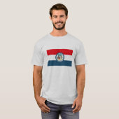 T-shirt de drapeau du Missouri (Devant entier)