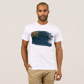 T-shirt de drapeau du Nevada (Devant entier)