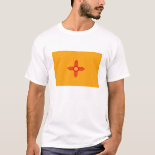 T-shirt de drapeau du Nouveau Mexique